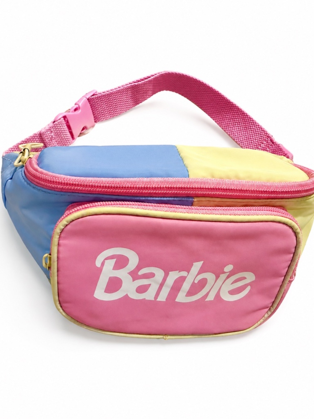 Cotton On Kids x Barbie Belt Bag Fanny Pack 2023 Pastel Pink Blue Yellow